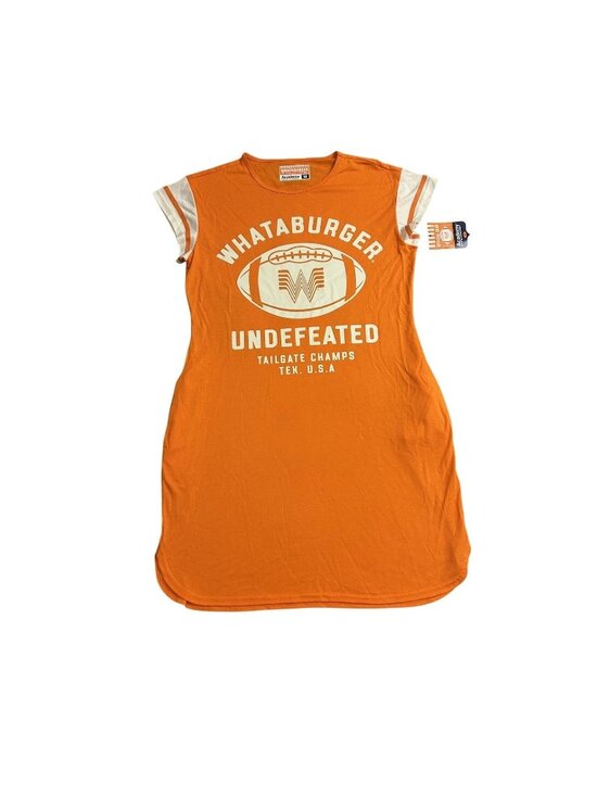 Academy Sports x Outdoors Whataburger Other - Academy Sports x Outdoors Whataburger Girls' Jersey T-Shirt Dress Medium (8-10)